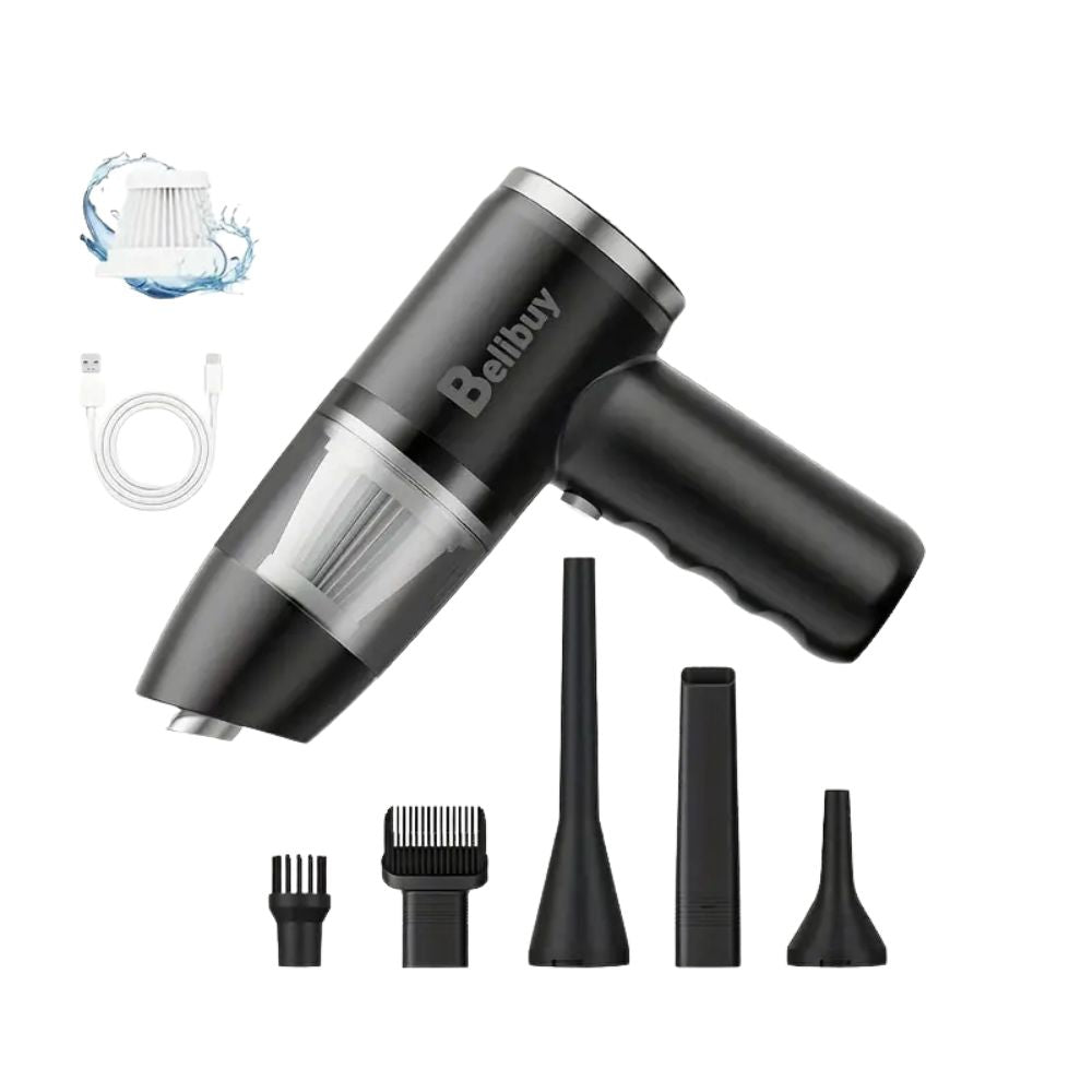 Max™ | Draadloze Handstofzuiger met Zuig en Blaasfunctie