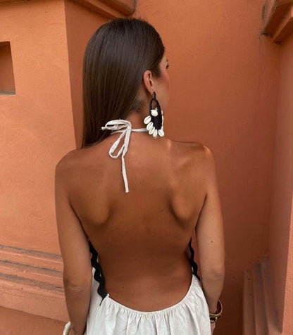 Ninaé™ | Vloeiende Maxi Jurk met Zomerse Elegantie