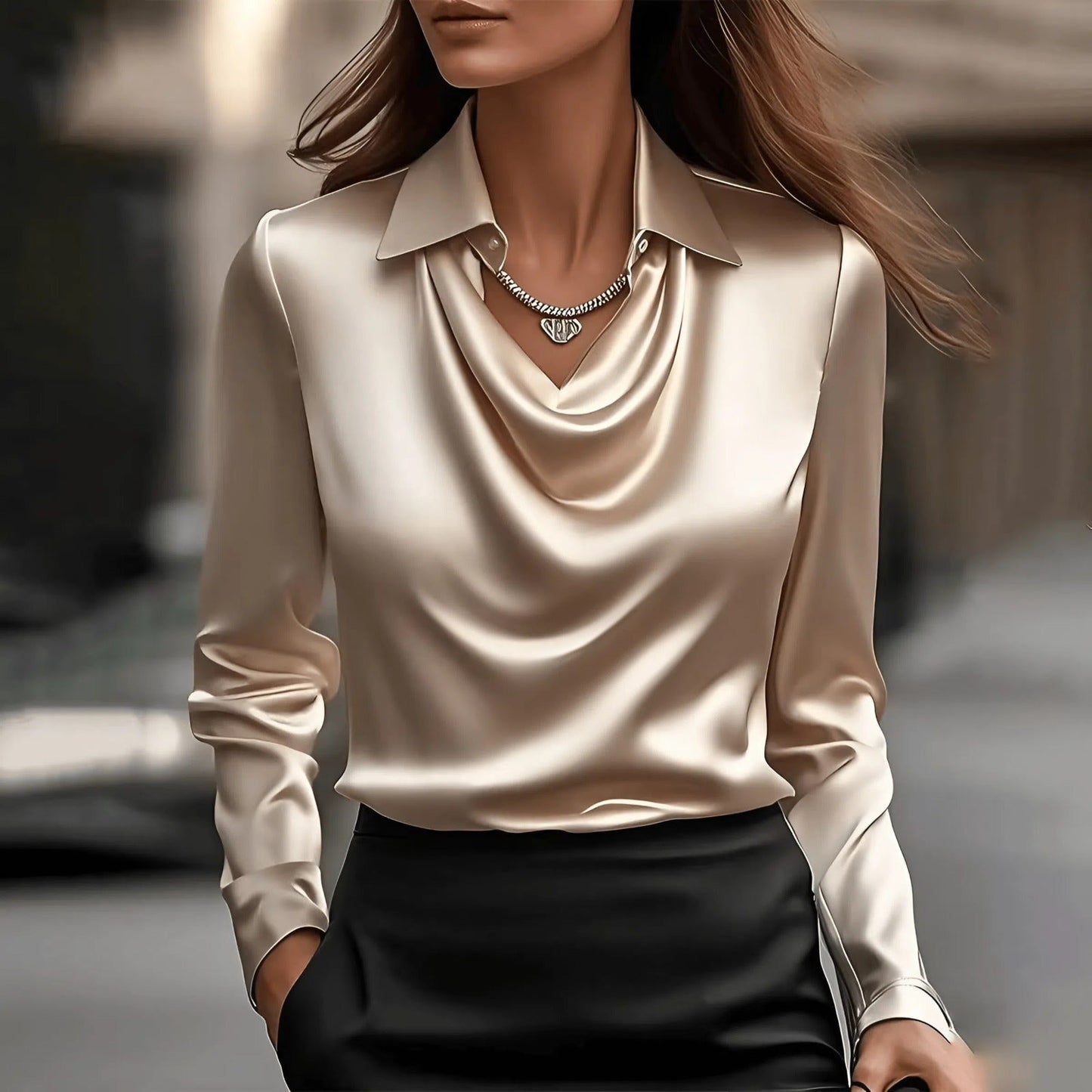 Lana™ | Zijde blouse