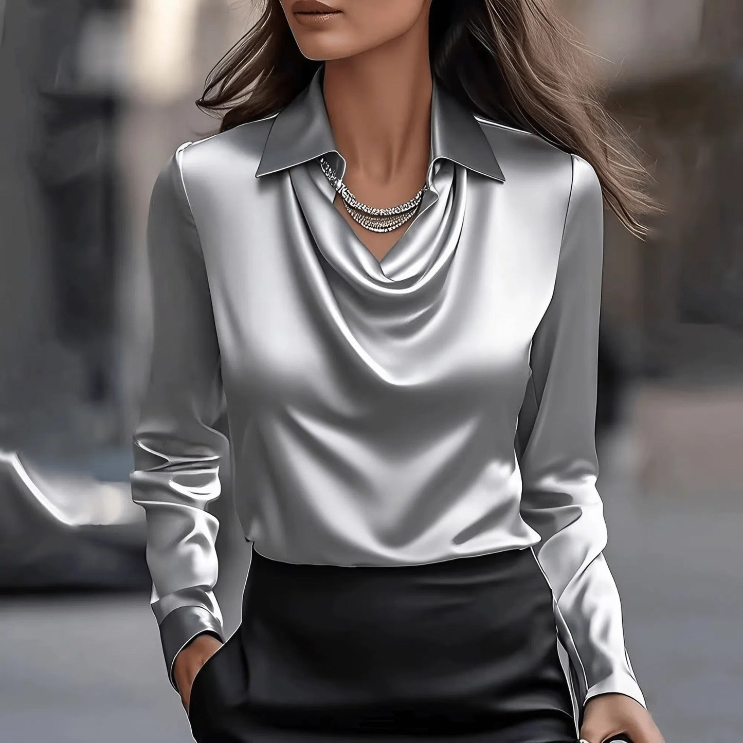 Lana™ | Zijde blouse