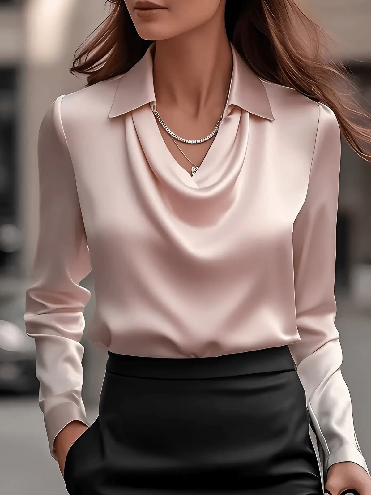 Lana™ | Zijde blouse