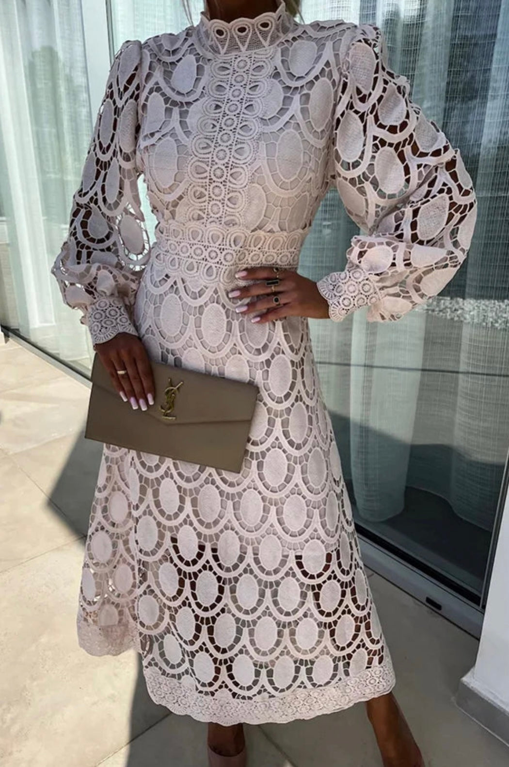 Luna™ | Verfijnde kanten jurk met tijdloze allure