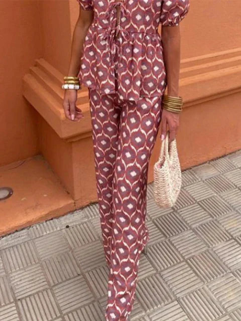 Isalie™ | Luchtig Twee-Delig Setje voor een Zomerse Look met Klasse