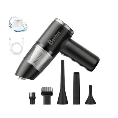 Max™ | Draadloze Handstofzuiger met Zuig en Blaasfunctie