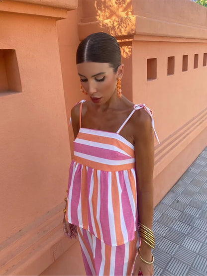 Yara™ | Elegant Zomercomfort in een Vrolijke Set