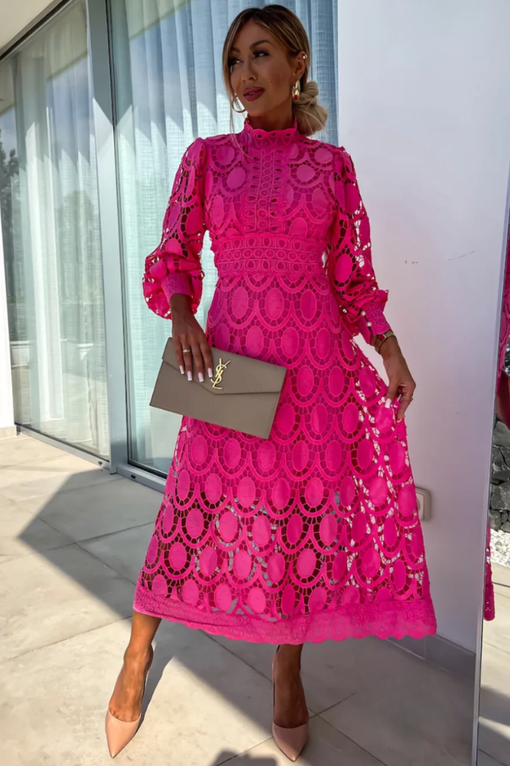 Luna™ | Verfijnde kanten jurk met tijdloze allure