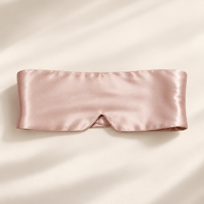 Slaapmasker van 100% moerbeizijde