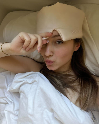 Slaapmasker van 100% moerbeizijde