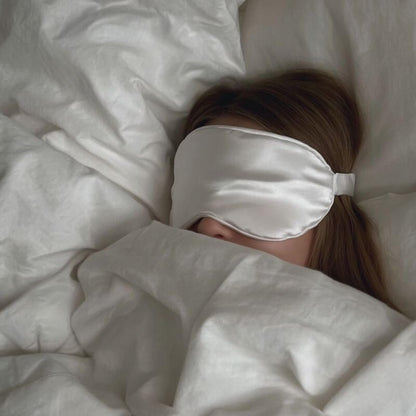 100% Moerbeizijden oog masker
