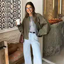 Sophia™ | Luxe Suède Bomberjas