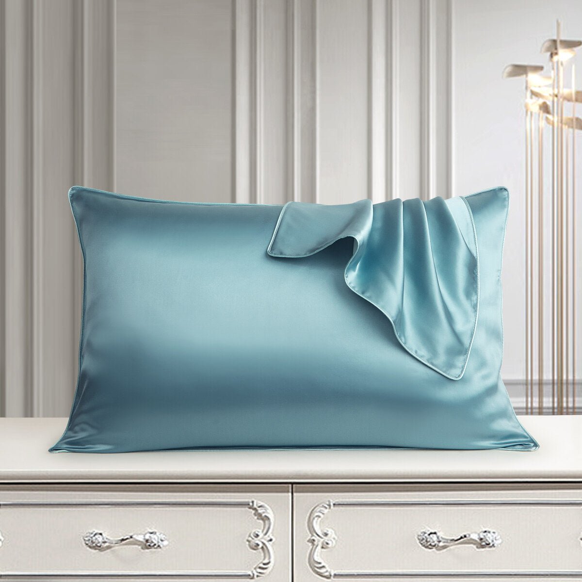 100% silk kussensloop