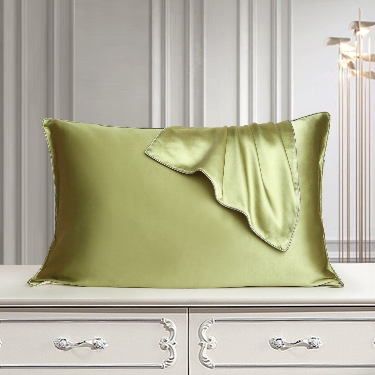 100% silk kussensloop