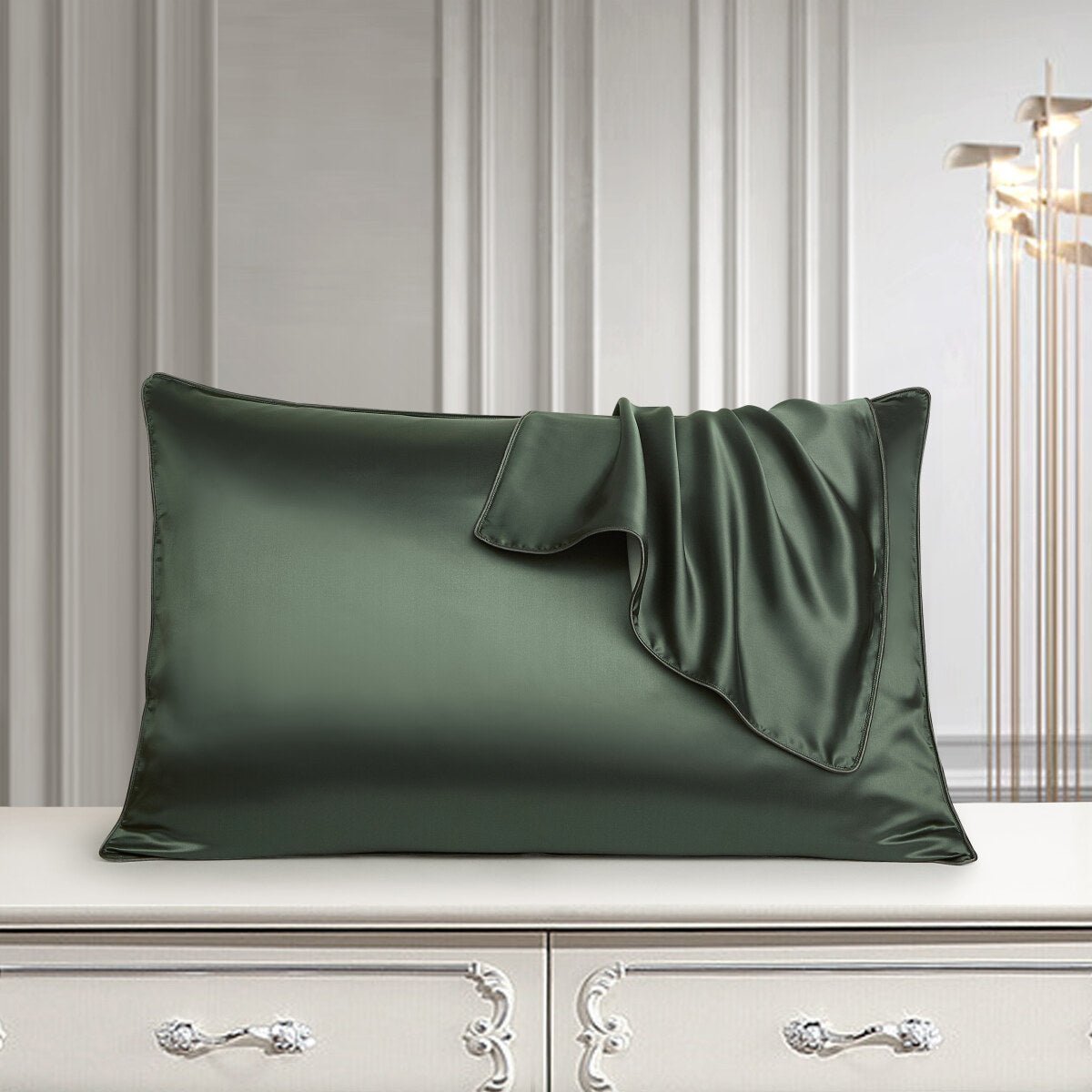 100% silk kussensloop