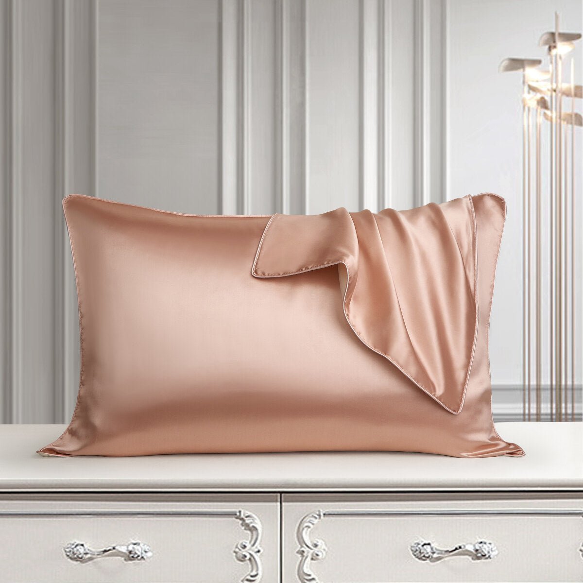 100% silk kussensloop