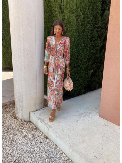 Noémie™ | Verfijnde Manteljurk met een silhouet