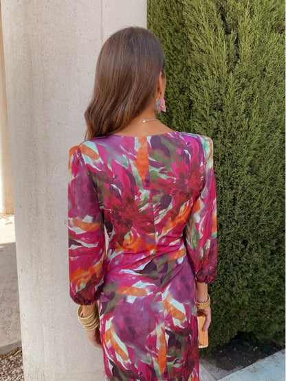 Noémie™ | Verfijnde Manteljurk met een silhouet